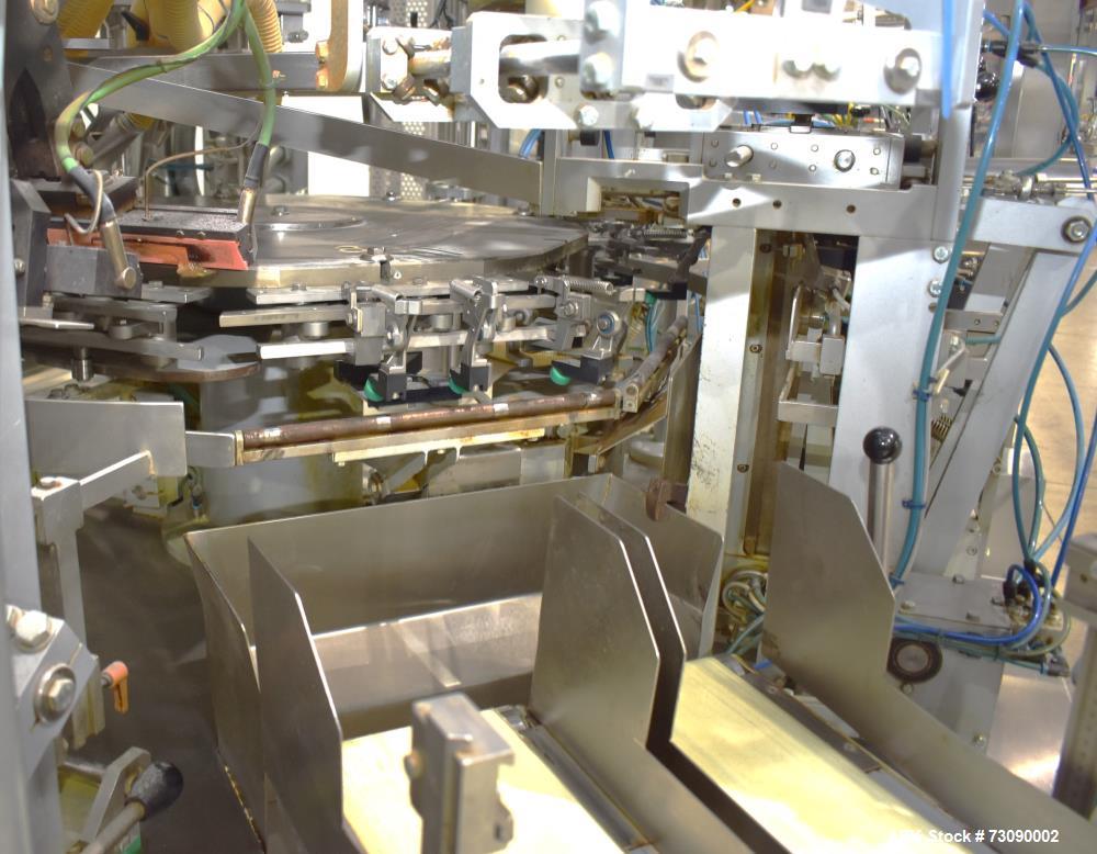 Used SN Machinery FMM22 Duplex HFFS Pouch Machine – With Ishida 16-Head Scale & More